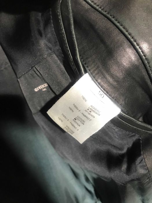 Givenchy leather jacket