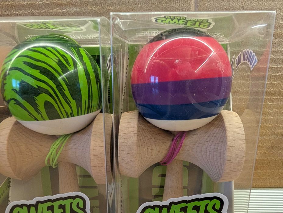 Kendama SWEETS BOOST Classic 5 STRIPE Dougy Slushy Grain Split
