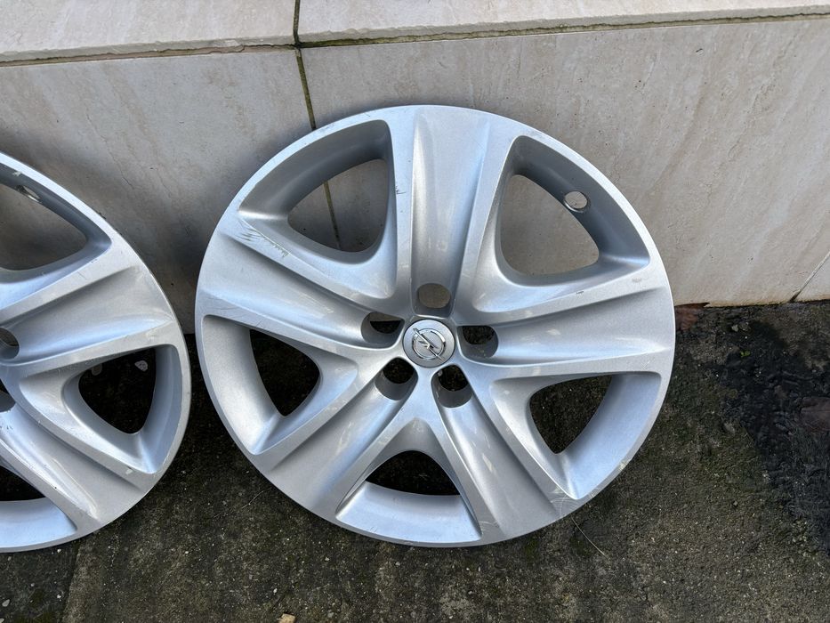 Capace jante structurate opel astra j 17 inch 2017