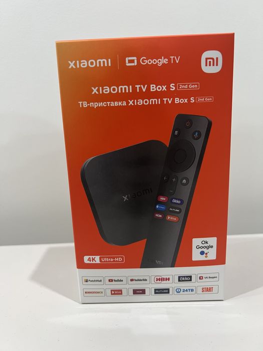 ТВ приставка Xiaomi TV box S 2nd gen