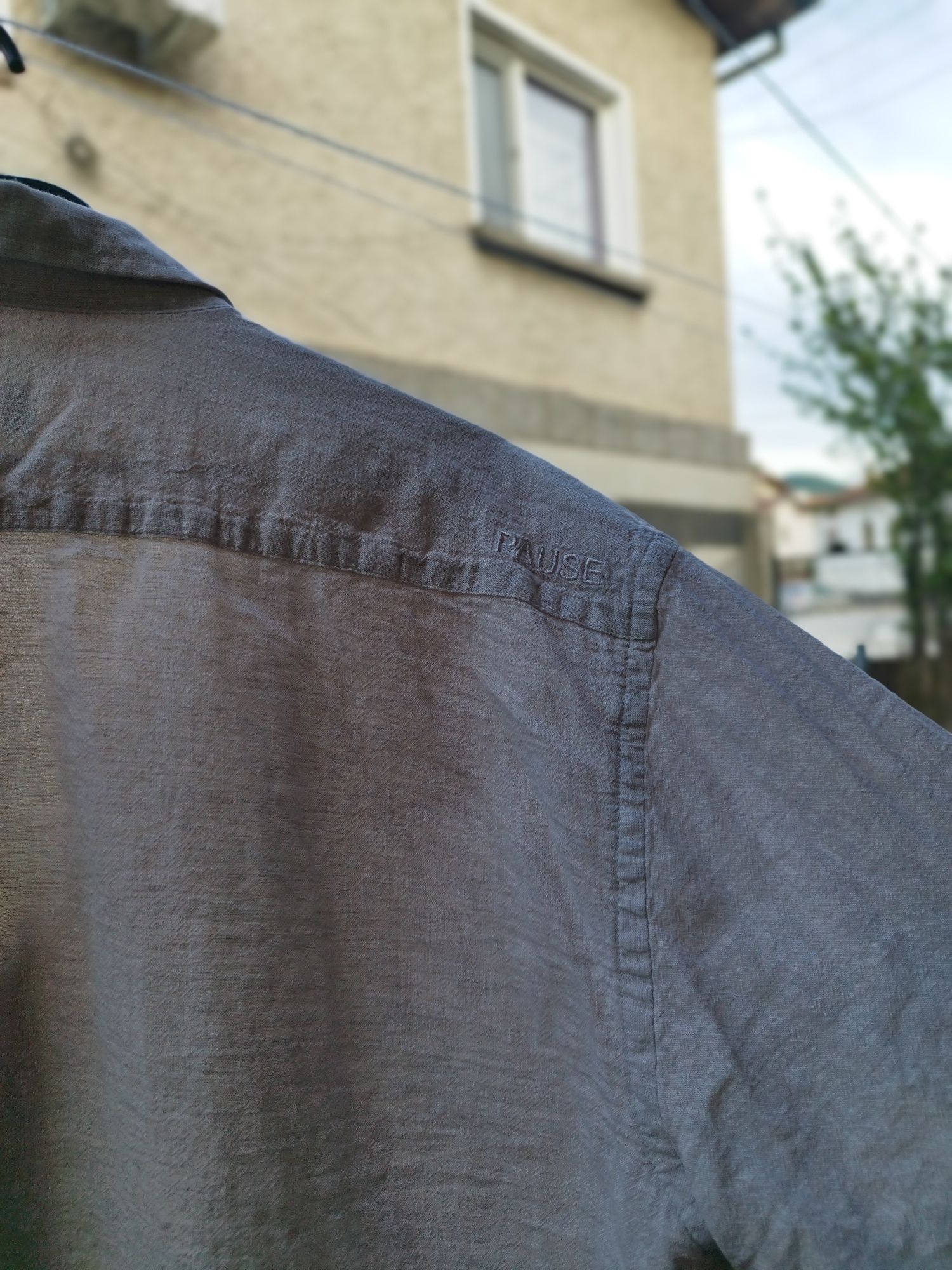 Ленена мъжка риза Pause Jeans