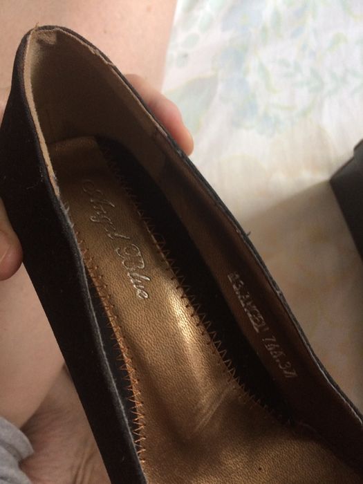 Vand pantofi Angel Blue negri