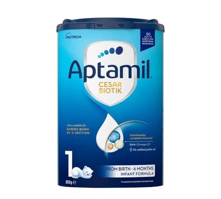 Адаптирано мляко Аптамил Aptamil Цезар Биотик 1