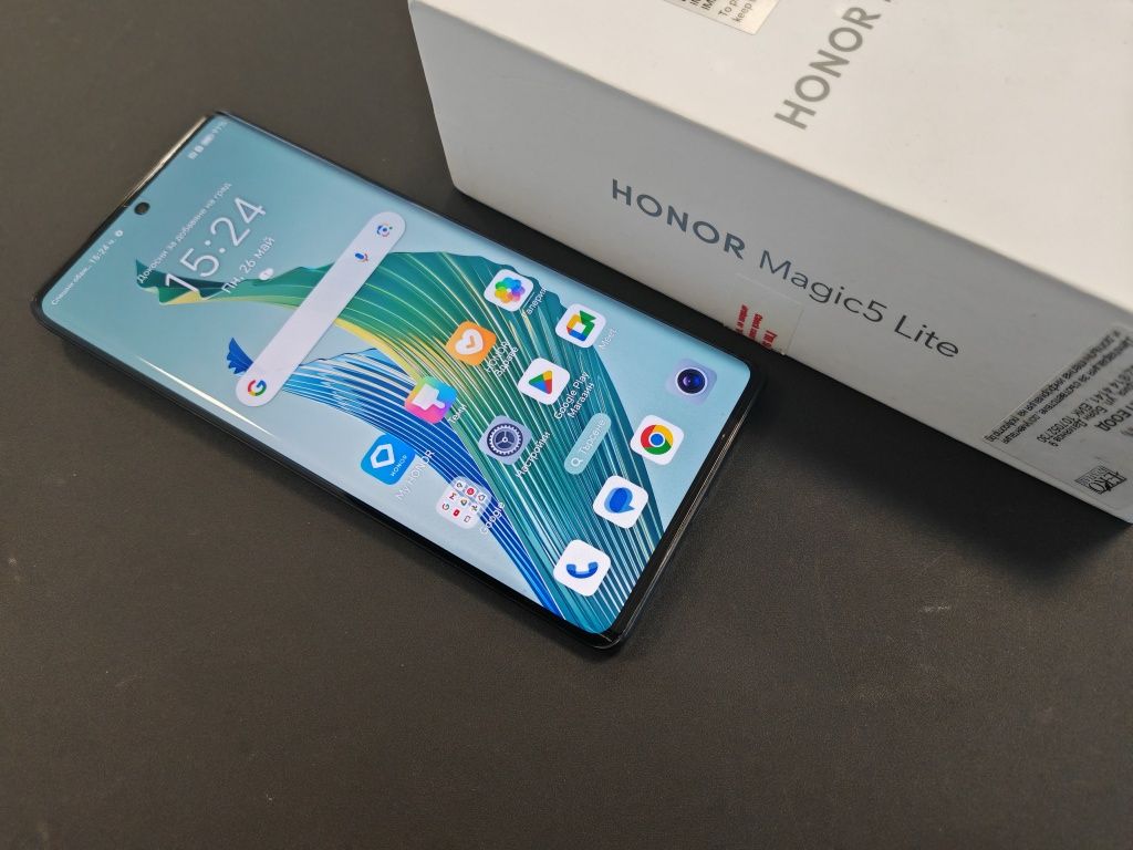 Като нов Honor Magic5 Lite 5G 8 GB RAM 256 GB ROM