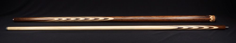 (1902) Кий из тёмного палисандра и граба. БМ Алексея Минина. Алматы.