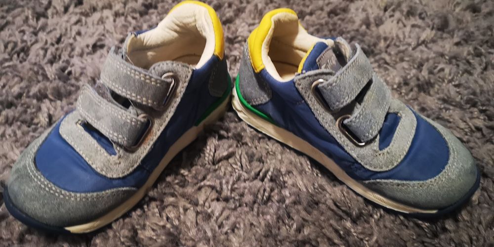 Adidasi tenesi incaltaminte copii Falcotto Naturino, marime 22, piele