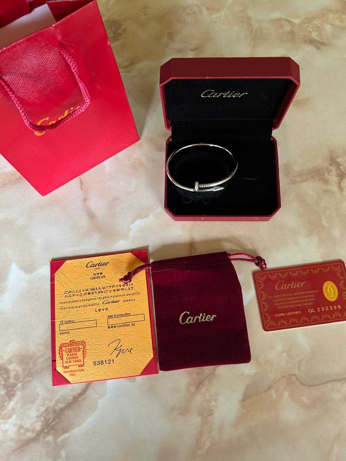 Bratara Cartier Nail Diamond