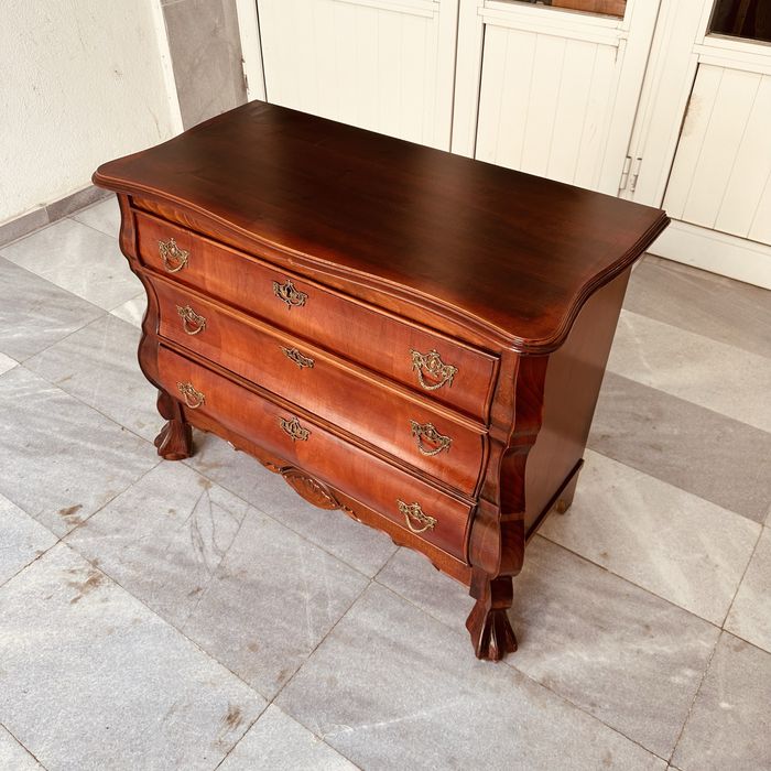 Античен немски скрин Romdura Stilmoebel-бароков стил,масивен и изискан