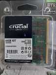 64GB DDR4 Crucial - 3200MHz, CL22 (SO-DIMM - за лаптоп)