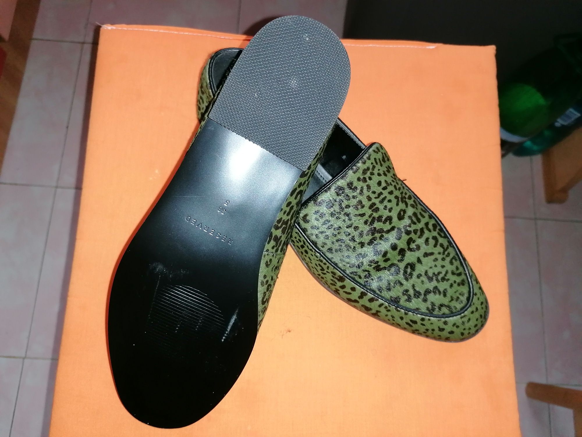 Pantofi damă, (Leopard) marca Reserved, mărimea 38