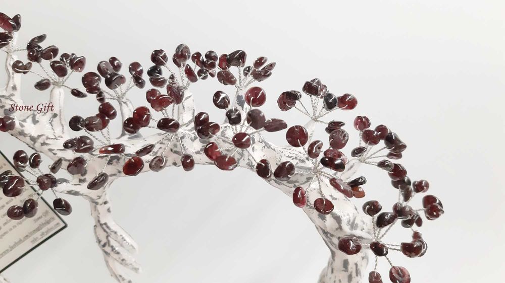 Дръвче Гранат Сърце Индивидуална Поръчка, Подарък Любов, Грант, Здраве