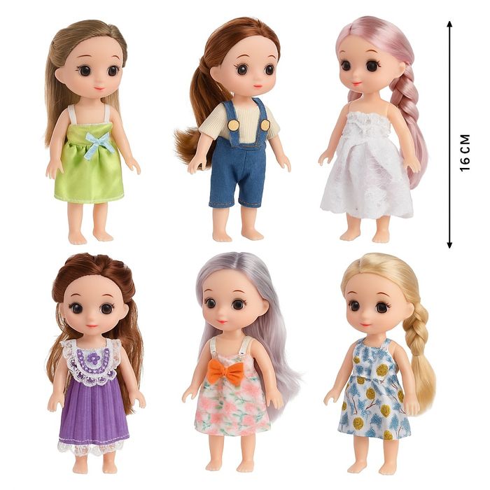 Set 6 Papusi Weet Girl