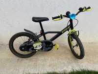 Bicicletă 16" 500 DARK HERO Copii 4-6 ani