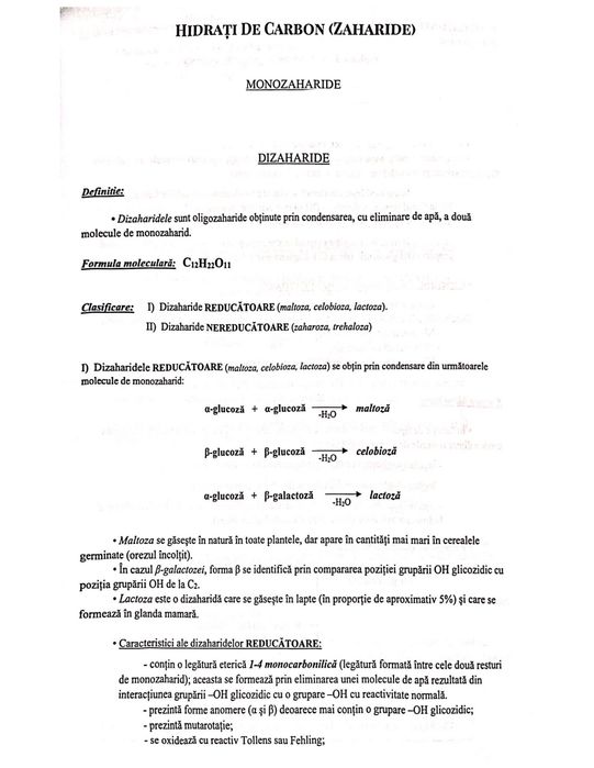 Notite admitere medicina (biologie+chimie) pdf