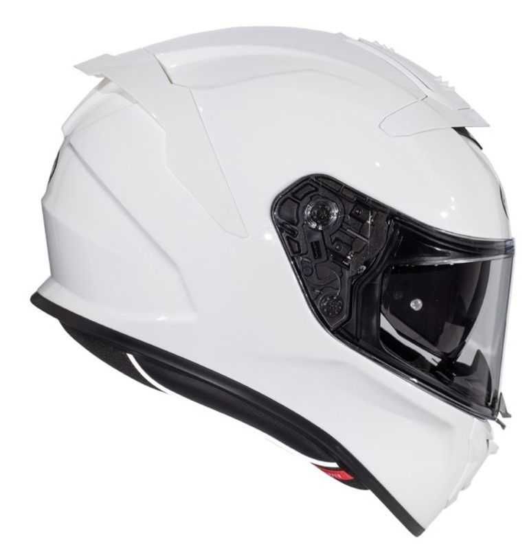 Casca NOUA PREMIER Devil U8 Alb + Pinlock + Viziera fumurie