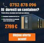 Vand container 6x2,4 2.799€ cu livrari in toata Romania