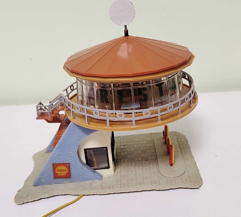 macheta benzinarie restaurant cafenea diorama Faller B214/215 H0 1:87