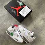 Adidasi Air Jordan 4 oreo full box 2024