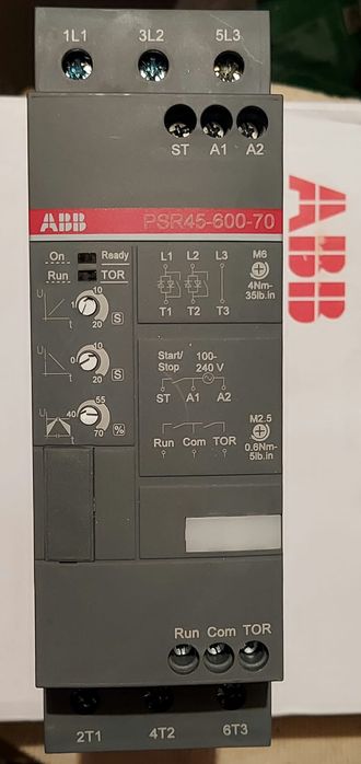 Устройство плавного пуска 22 кВт 400В ABB PSR45
