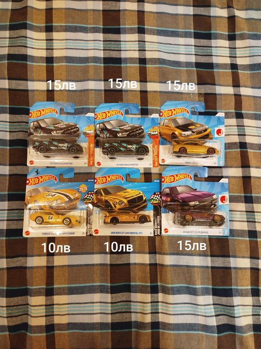 Hot wheels колички
