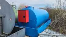 Rezervor statie motorina echipata complet 7000l cu pompa