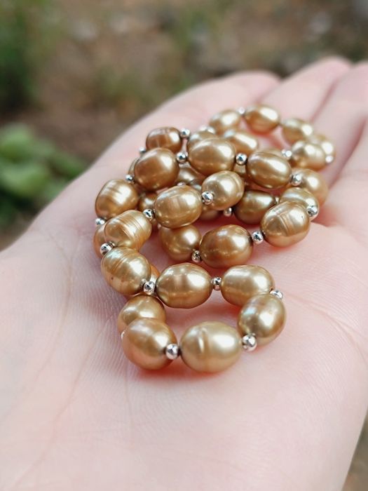 Perle de cultura cu elemente si inchizatoare argint 925