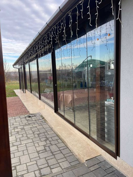 Inchideri terase sticla securizata, armonica, glisanta, ghilotina BN