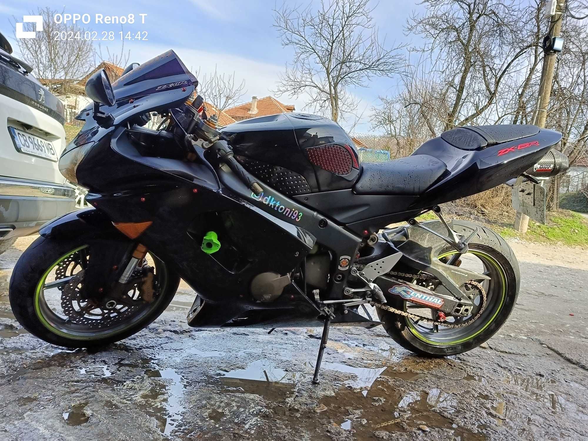 Kawasaki zx6r 636