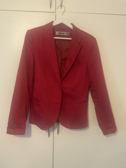 Sacou roz inchis Stradivarius