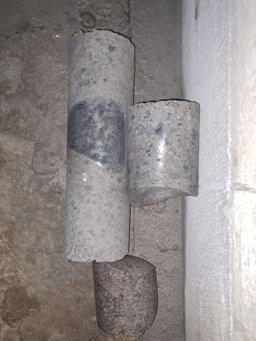 Beton devor teshish