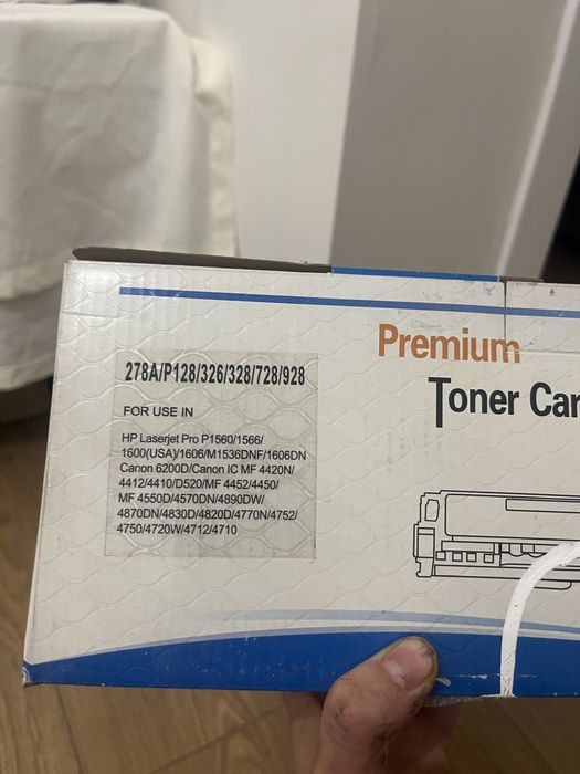 Картриджи для принтера Canon и Samsung