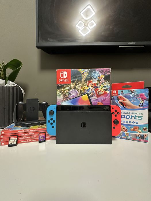 Nintendo Switch OLED full box