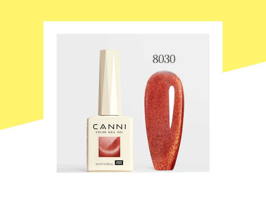 Професионален хипоалергенен гел лак котешко око - CANNI – 9 мл.