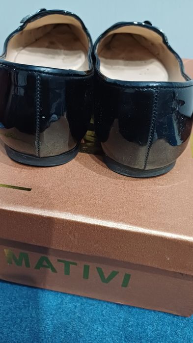 Туфли лаковые фирма Poletto