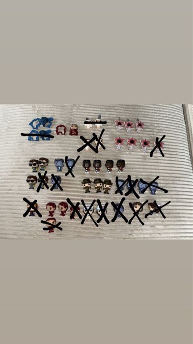 Stranger Things Kinder Joy фигурки