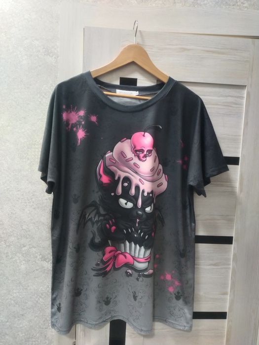 Футболка с принтом размер 48