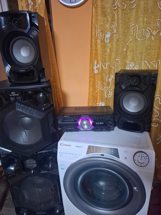 Аудио мини система panasonic SC-AKX520E-К 650W bluetooth USB CD