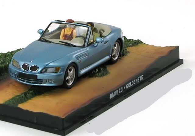 Macheta BMW Z3 1995 diorama James Bond 007 - Altaya 1/43