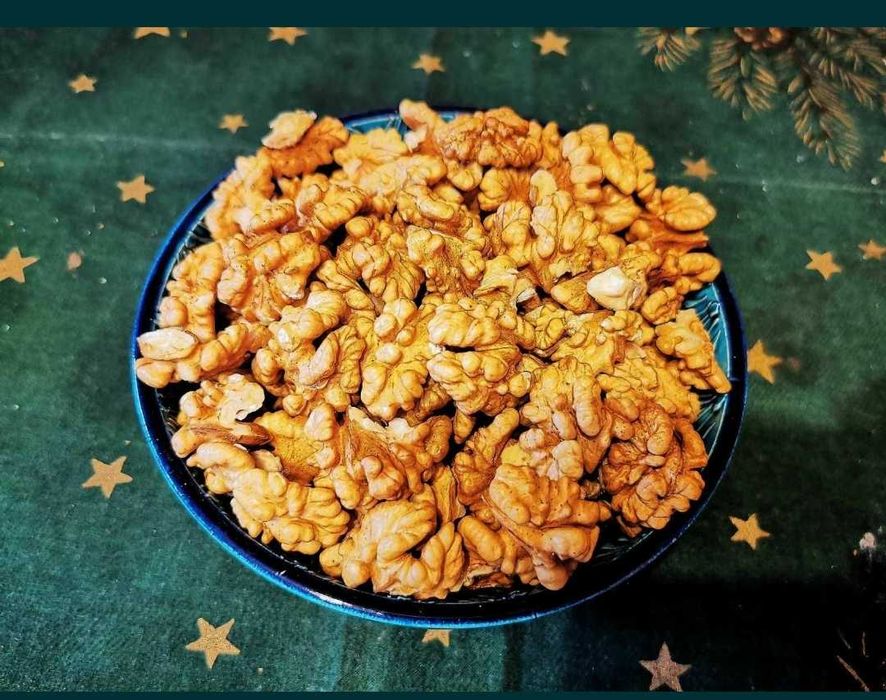 Продавам орехови ядки микс ,реколта 2025 г.