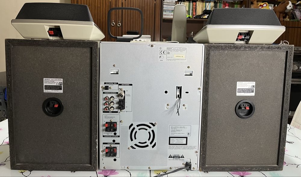 Sony Rxd8S аудио уредба