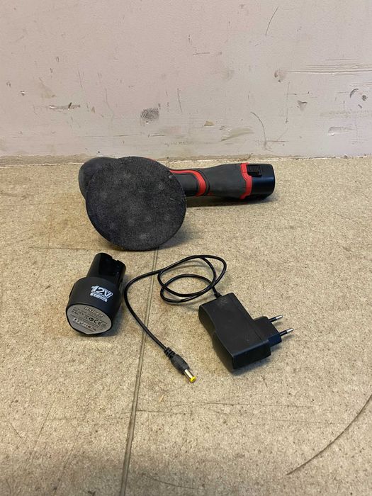 Полирмашина 12V Ø125mm 300-2400min-1 2x2Ah CPC07/Компресор 50L 1.5kW