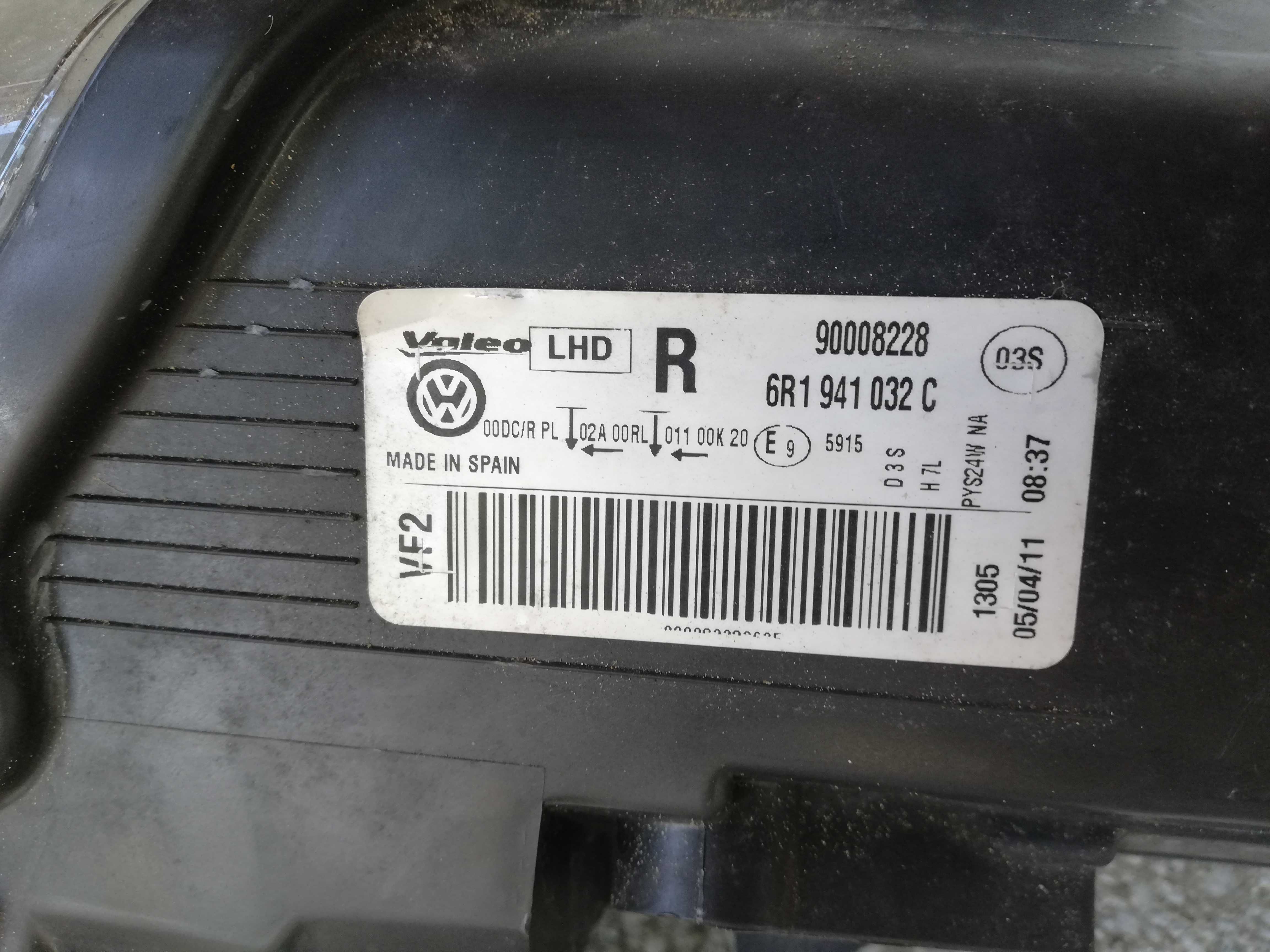 Фар Поло 6Р ксенон LED десен/Фар Polo 6R Bi-Xenon LED/Фар VW Polo 6R