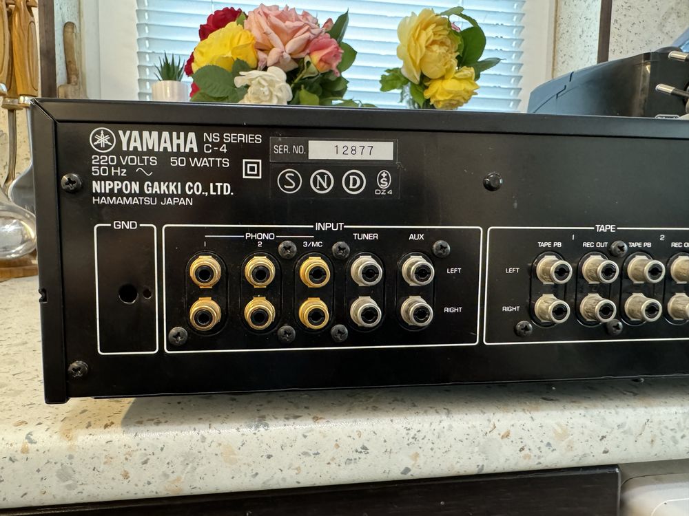 Yamaha C-4 Pre Amp  TOP Предусилвател