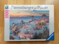 Нов неразопакован пъзел Ravensburger от 1000 части - Вечер в Санторини