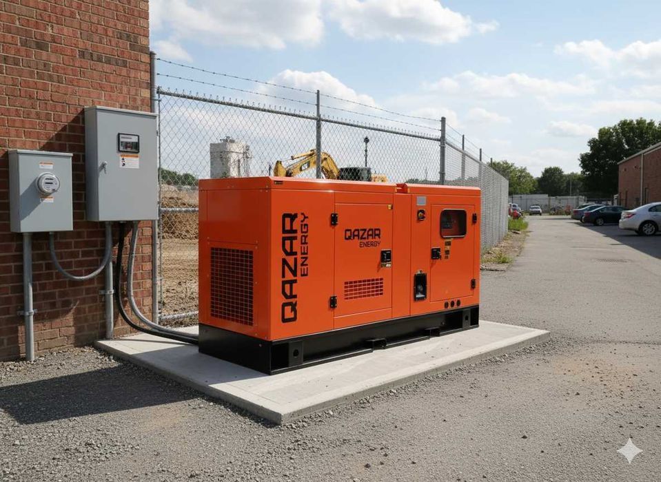 30 кВт ДГУ! Дизельный генератор Qazar Energy GRS-30A