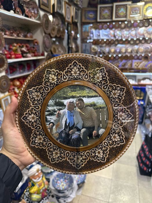 Qo‘l mehnati lagan — Yongoq daraxtidan / Premium sovg‘alik