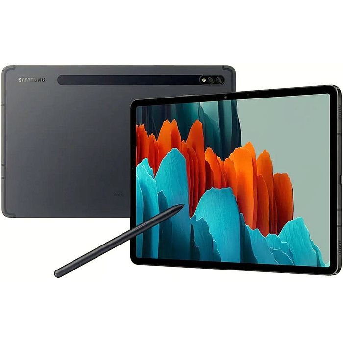 Перфектен Samsung Tab S7 , с 11" инчов , 2.5К дисплей ,с памет 6/128GB