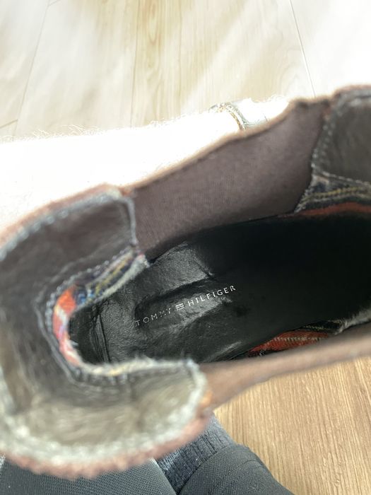 Ghete/Botine Chelsea Tommy Hilfiger piele 42