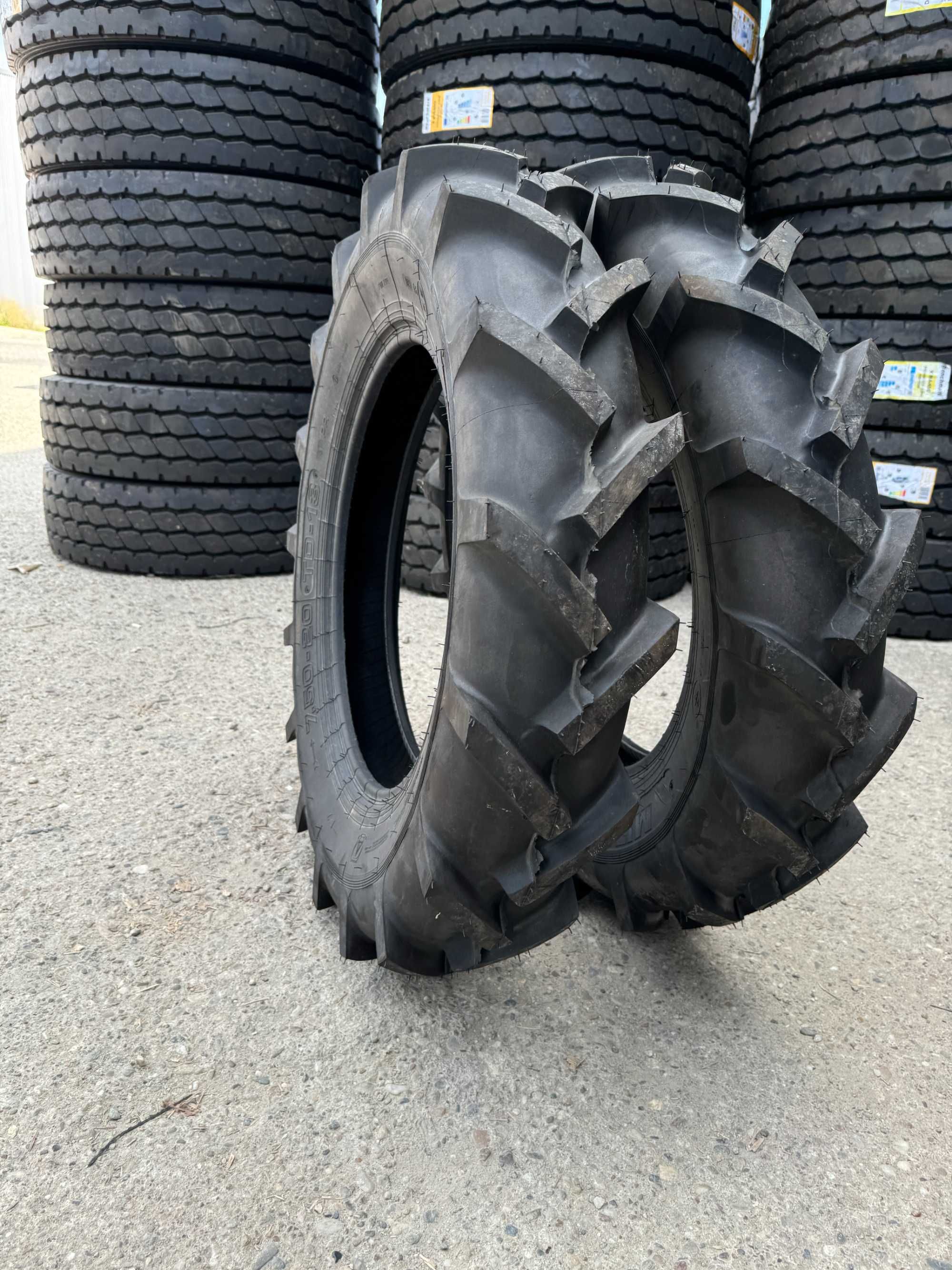 Anvelope noi 7.50-20 cu 6 pliuri marca MITAS de tractiune