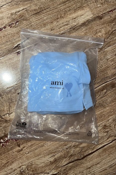 Pantaloni scurti AMI Paris Alexandre Mattiussi Baby Blue S